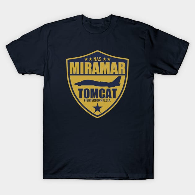 NAS Miramar F-14 Tomcat T-Shirt by TCP